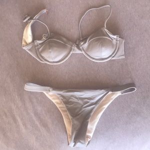LA HEARTS LILAC BIKINI